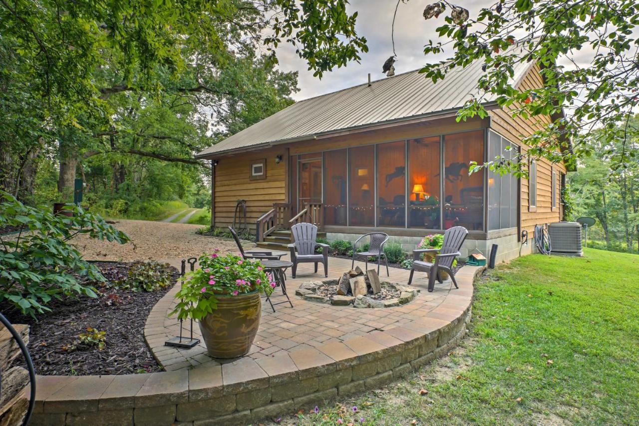 Beautiful Makanda Cabin In Shawnee National Forest Exterior foto