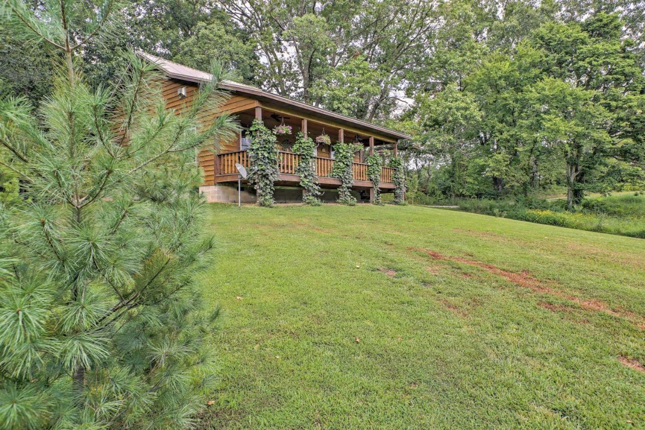 Beautiful Makanda Cabin In Shawnee National Forest Exterior foto
